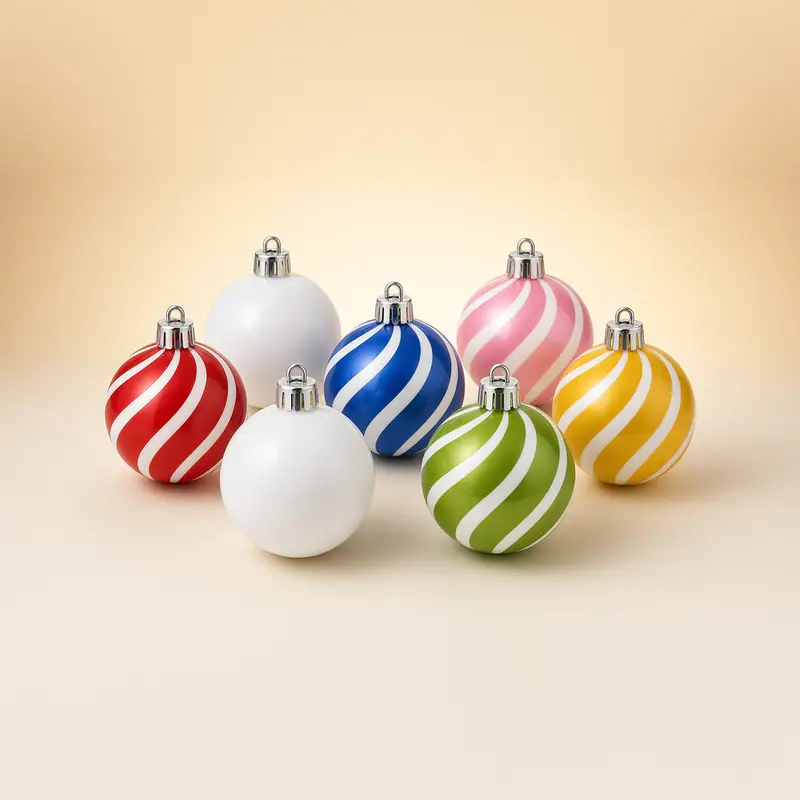 Esferas plásticas grandes de 17 cm