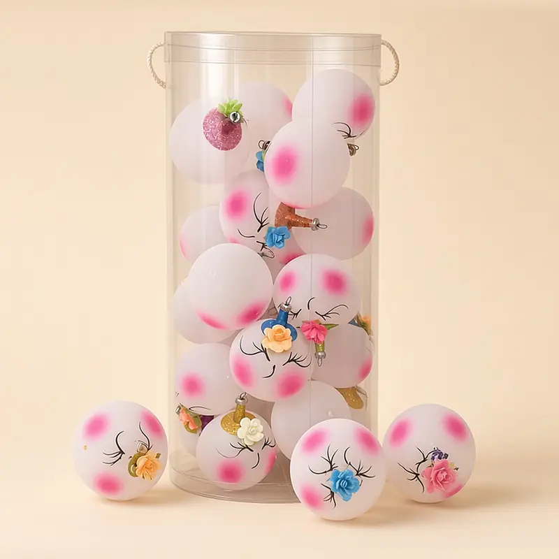 Esferas de unicornio de 5 cm — color blancas