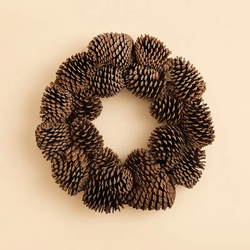 Corona de piña de 32 cm