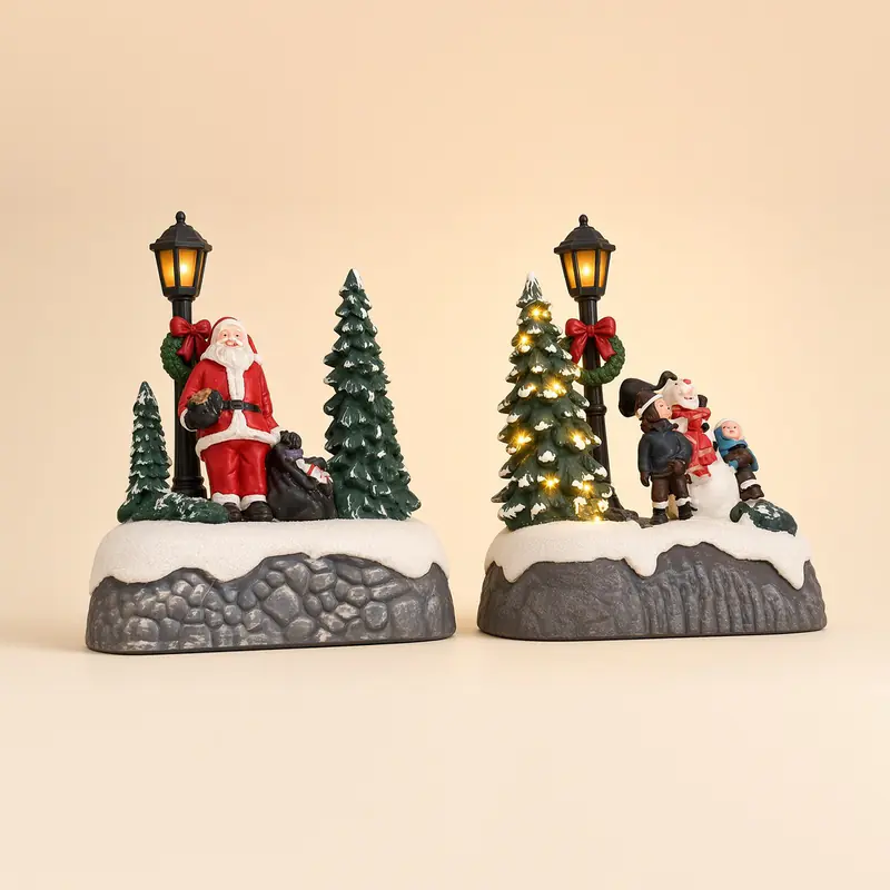 Set de 2 piezas de villa (11 cm)