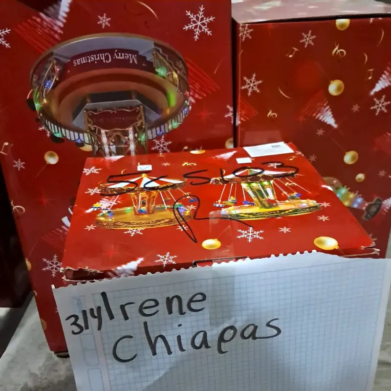 Pedido listo para Chiapas